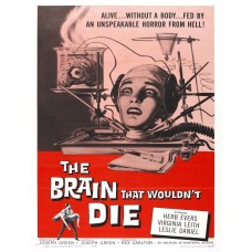 73492 The Brain That Wouldn&apos;t Die Movie 1962 Fantasy Decor Wall Print Poster   183163631010